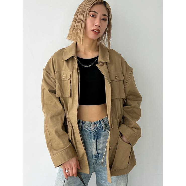 アウトポケット2WAYシャツジャケット | EMODA | 詳細画像23 