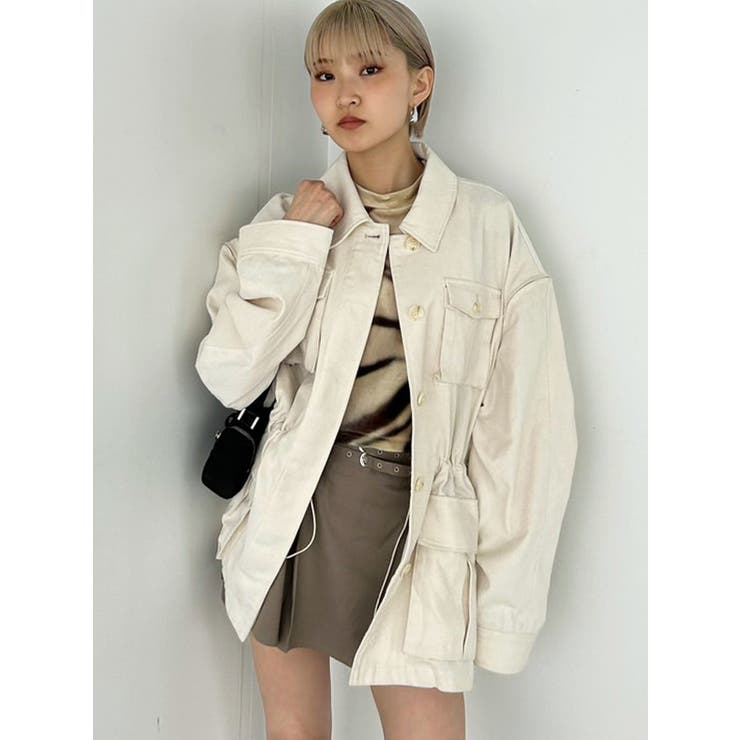 アウトポケット2WAYシャツジャケット | EMODA | 詳細画像34 