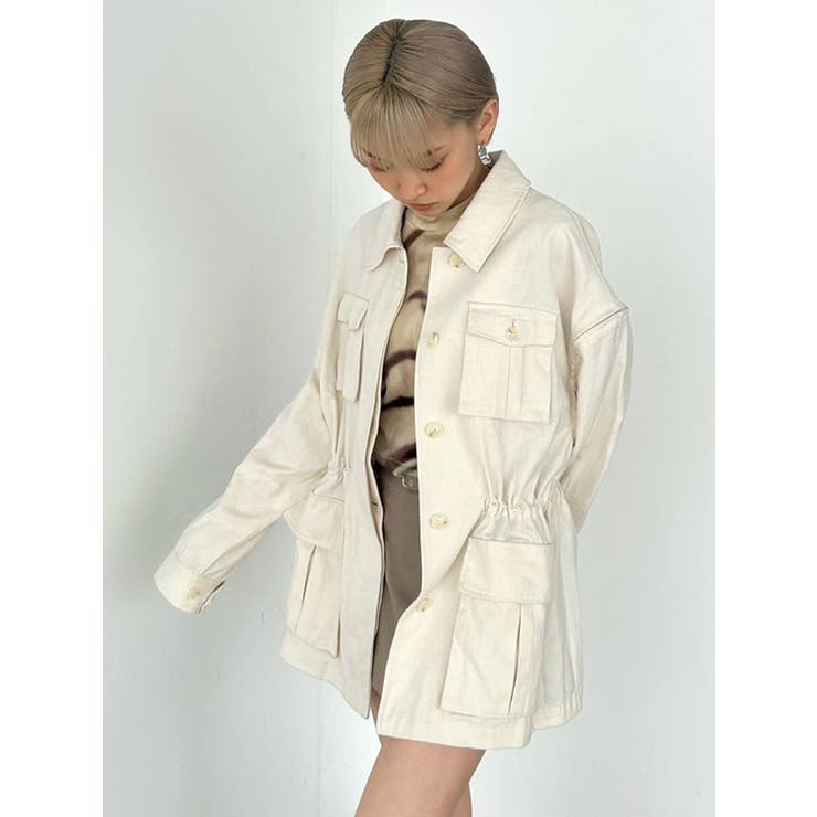 アウトポケット2WAYシャツジャケット | EMODA | 詳細画像36 