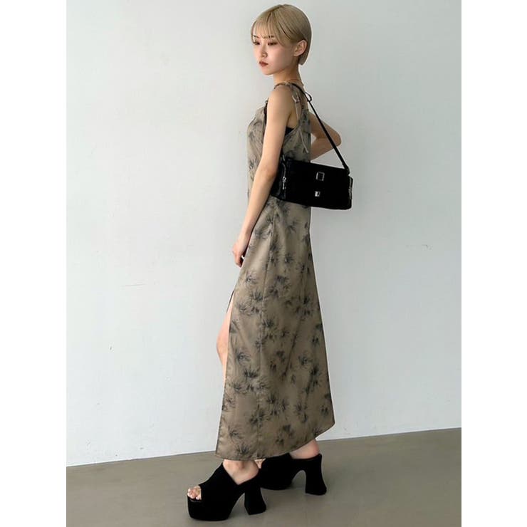 ロングスリットキャミソールワンピース | EMODA | 詳細画像22 