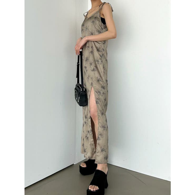 ロングスリットキャミソールワンピース | EMODA | 詳細画像24 