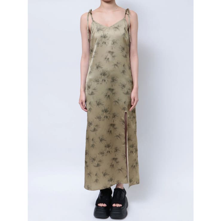 ミックス | ロングスリットキャミソールワンピース | EMODA