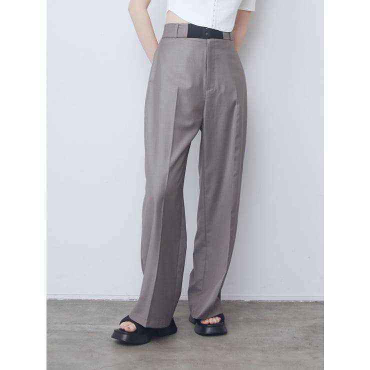 ハイウエストベルトパンツ[品番：MKSW0058654]｜EMODA（エモダ