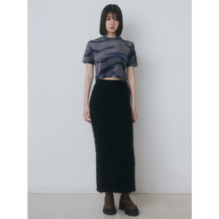 フラッフィーニットマキシスカート[品番：MKSW0058987]｜EMODA
