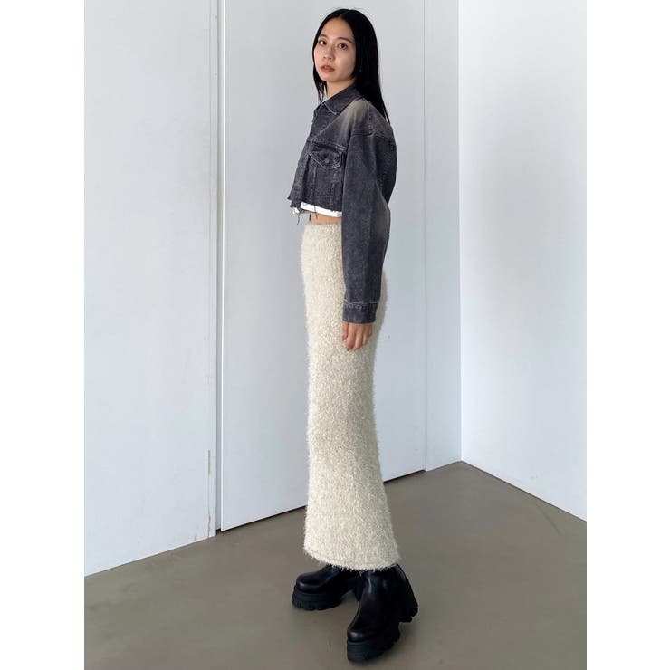 STELLA McCARTNEY ロング・マキシ丈スカート 2318624L0101 セール】 ペーパーレース マーメイドロングスカート （ロング