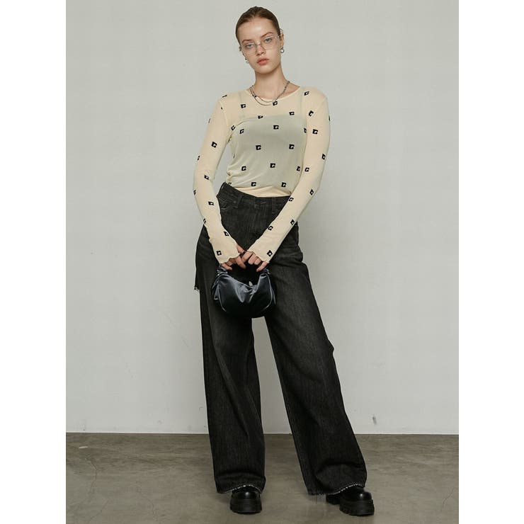 ギャザーハンドポーチバッグ | EMODA | 詳細画像12 