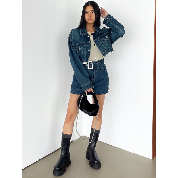 ギャザーハンドポーチバッグ | EMODA | 詳細画像14 