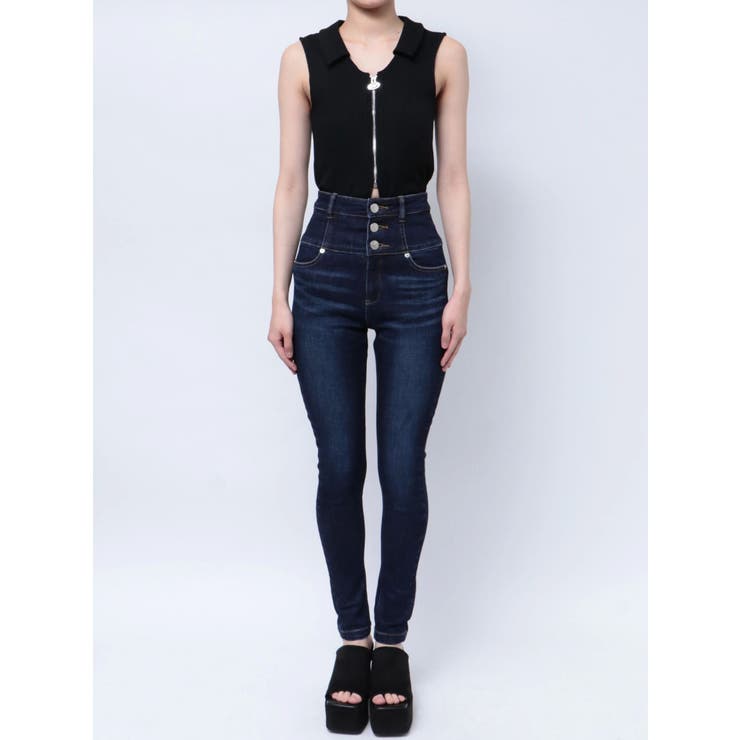 【ELDER】FIX ハイウエストデニム | EMODA | 詳細画像28 