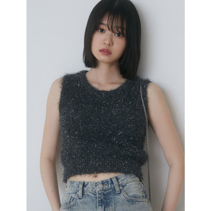 フラッフィーニットタンクトップ | EMODA | 詳細画像15 