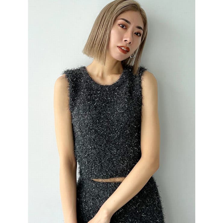 フラッフィーニットタンクトップ | EMODA | 詳細画像29 