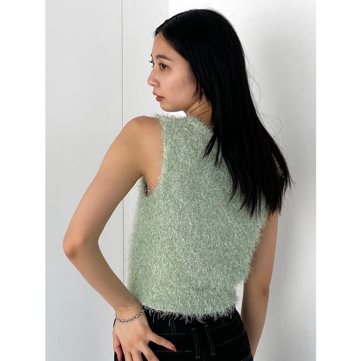 フラッフィーニットタンクトップ | EMODA | 詳細画像40 