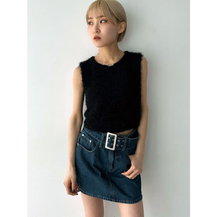 フラッフィーニットタンクトップ | EMODA | 詳細画像44 