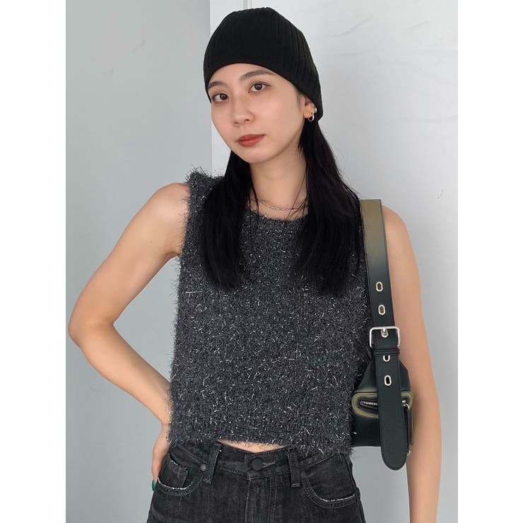 フラッフィーニットタンクトップ | EMODA | 詳細画像47 