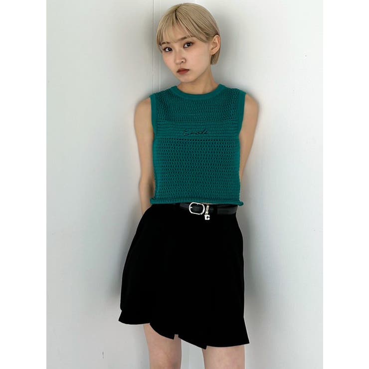 エンブロイダリーコンパクトトップ | EMODA | 詳細画像11 