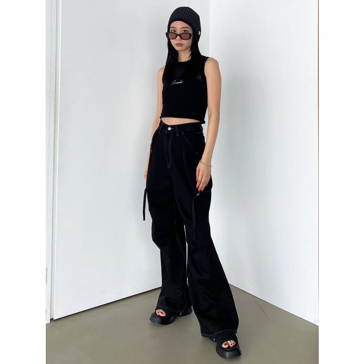 エンブロイダリーコンパクトトップ | EMODA | 詳細画像18 