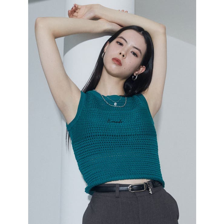 エンブロイダリーコンパクトトップ | EMODA | 詳細画像3 