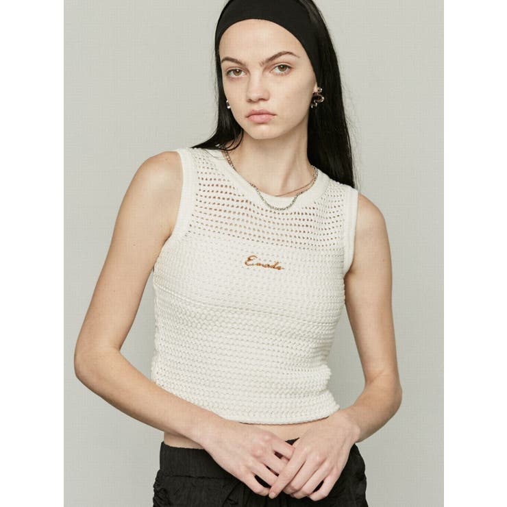 エンブロイダリーコンパクトトップ | EMODA | 詳細画像8 