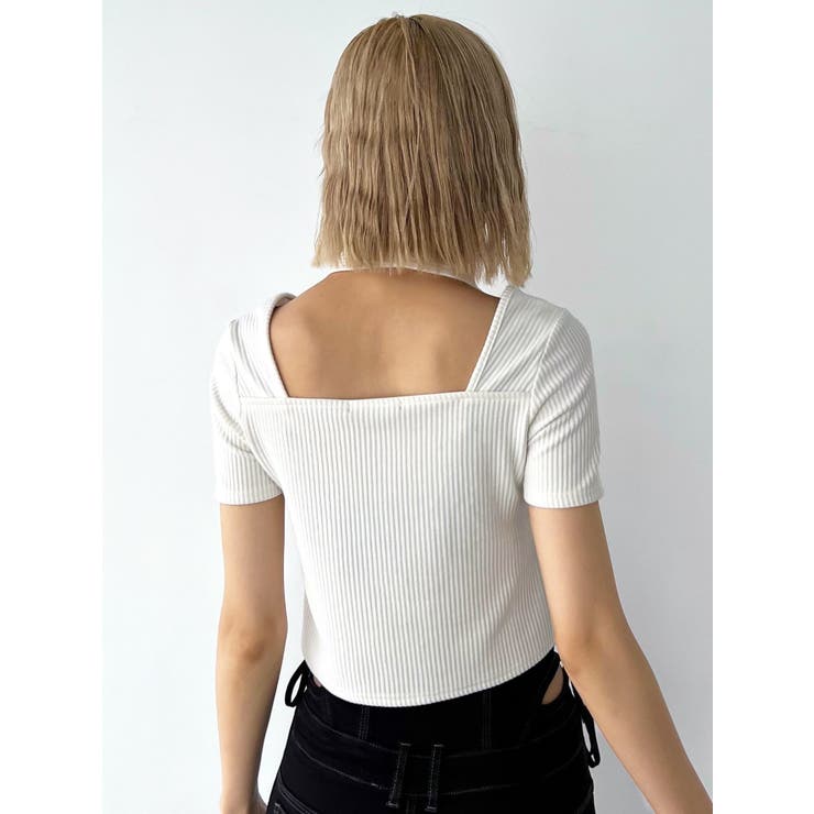 スリムタイボタントップ | EMODA | 詳細画像5 