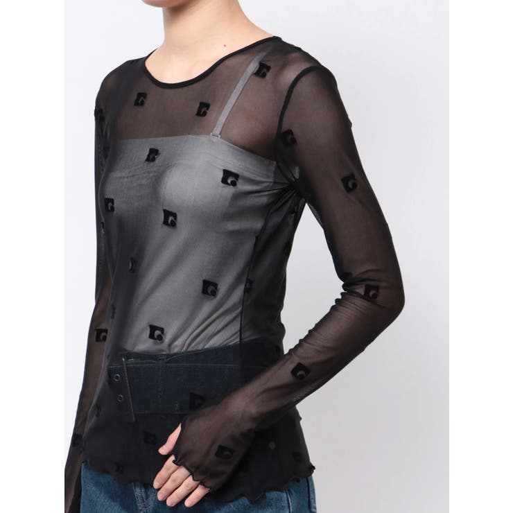 シアーフィットトップス | EMODA | 詳細画像45 