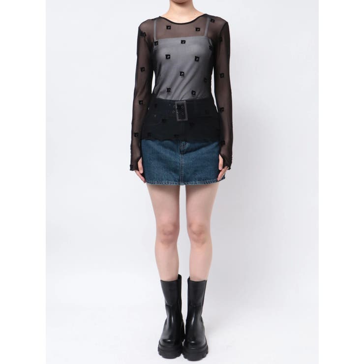 シアーフィットトップス | EMODA | 詳細画像48 