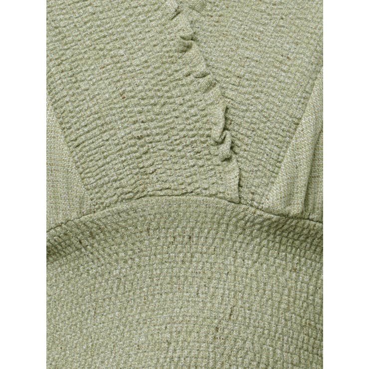 プリンちゃん専用　エモダロングコート シャーリングロングニットスカート[品番：MKSW0055355]｜EMODA