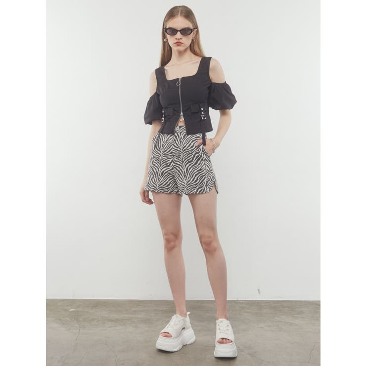 オフショルダートップス（エクリュ） | MACHATT ONLINE STORE