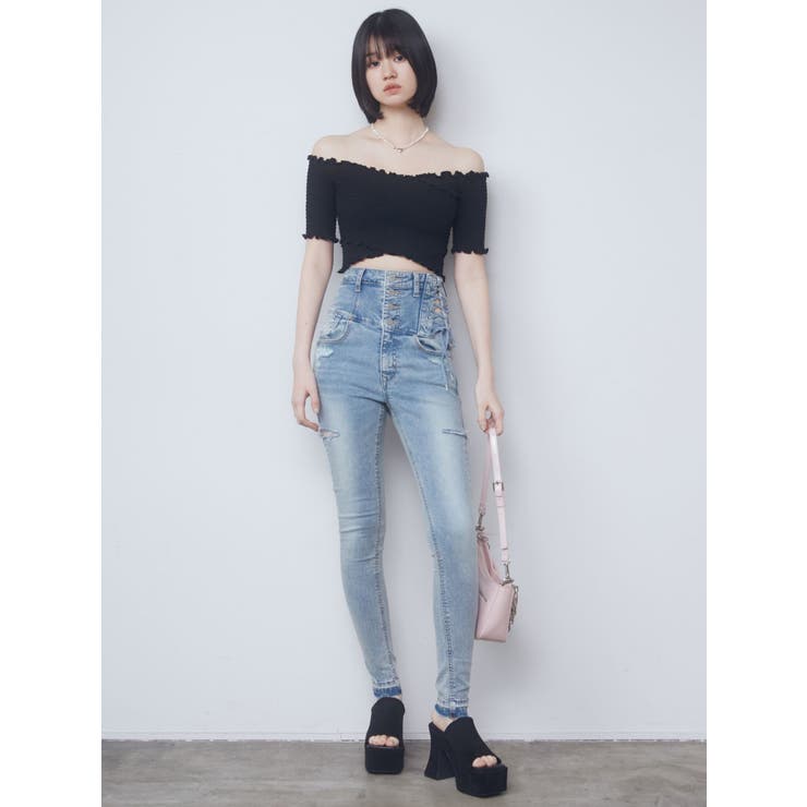 EMODA - 専用 フィットクロスバンドトップ[品番：MKSW0058660]｜EMODA（エモダ