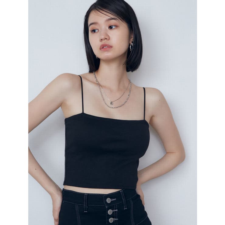 ♡ DimMoire Messy Bonesキャミソール Black ◇ ファッション ♡ DimMoire Messy Bonesキャミソール GRAY