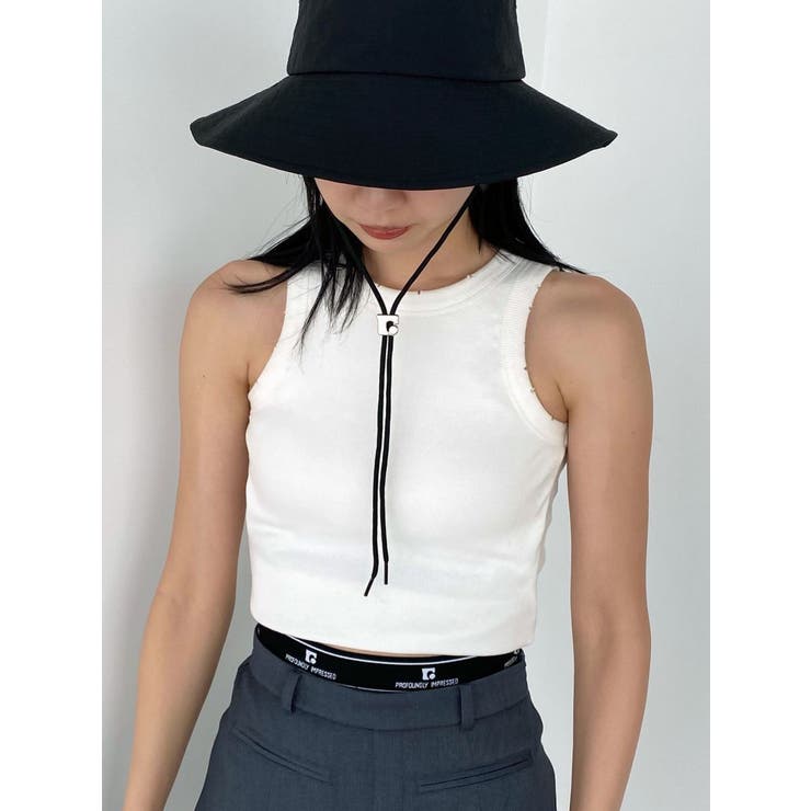 バックカットハートタンクトップ[品番：MKSW0059854]｜EMODA