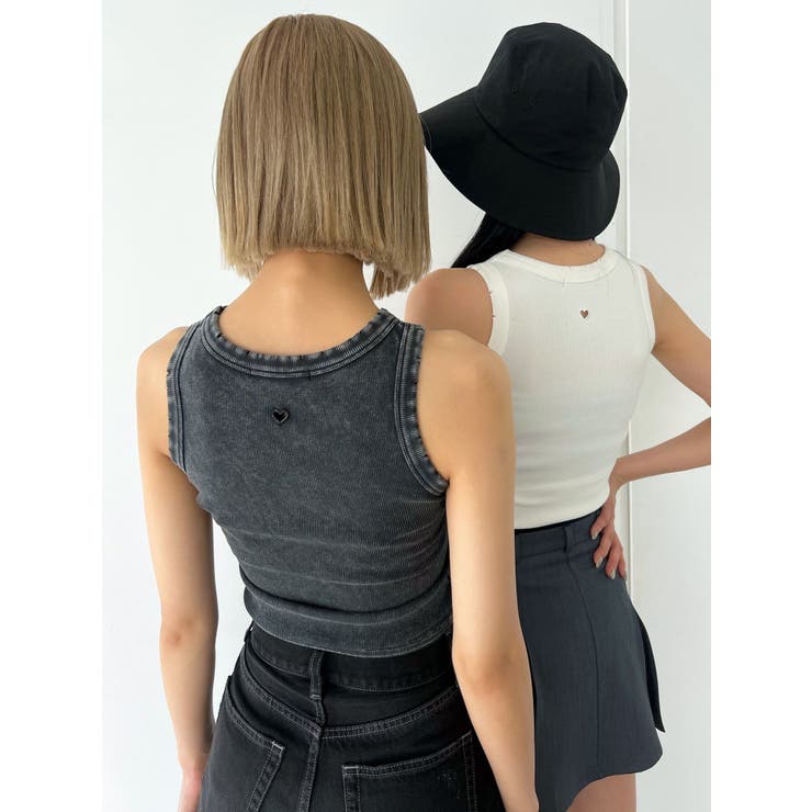 バックカットハートタンクトップ[品番：MKSW0059854]｜EMODA