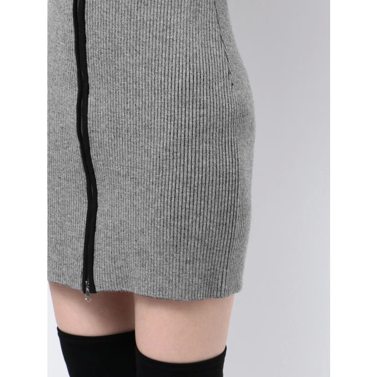 プレーティングリブジップワンピース | EMODA | 詳細画像26 