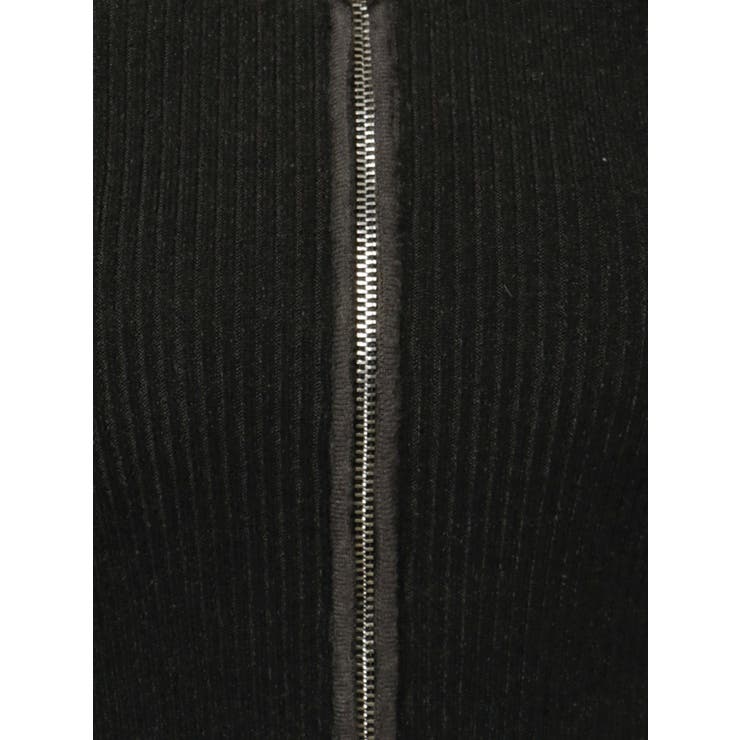プレーティングリブジップワンピース | EMODA | 詳細画像29 