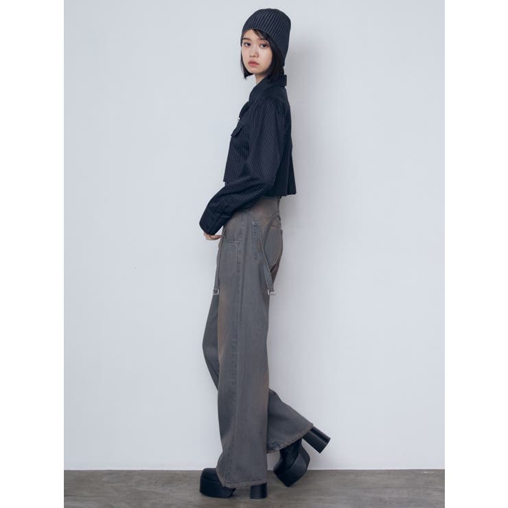 タイクロップシャツトップ[品番：MKSW0059457]｜EMODA（エモダ