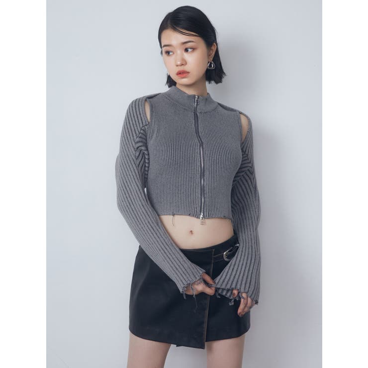 フェイクレザーラップショートパンツ[品番：MKSW0060177]｜EMODA