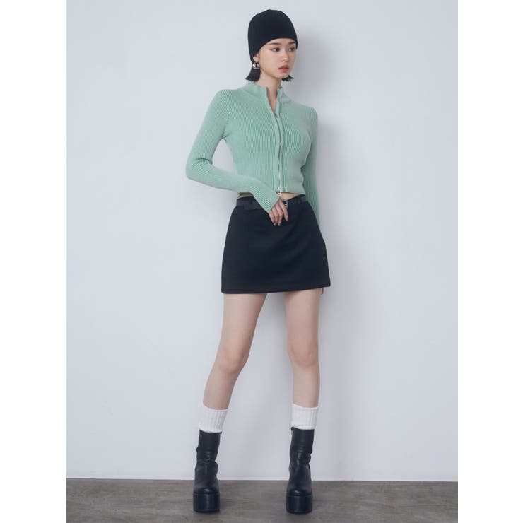 ローライズマイクロミニスカート[品番：MKSW0060179]｜EMODA（エモダ