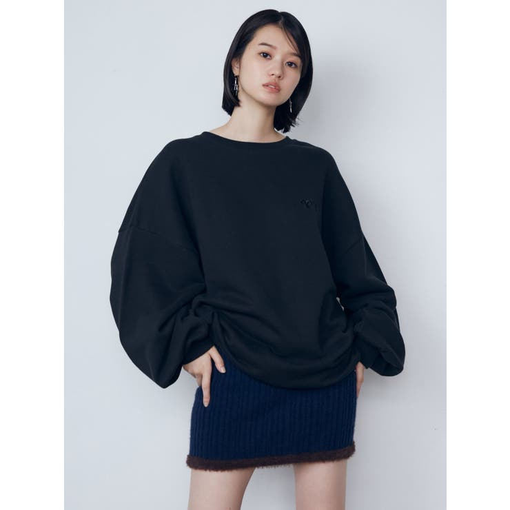 シャギーエッジミニマルスカート | EMODA | 詳細画像24 