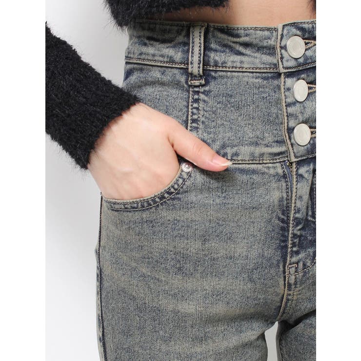 【ELDER】MONSTERハイウエストデニム | EMODA | 詳細画像27 