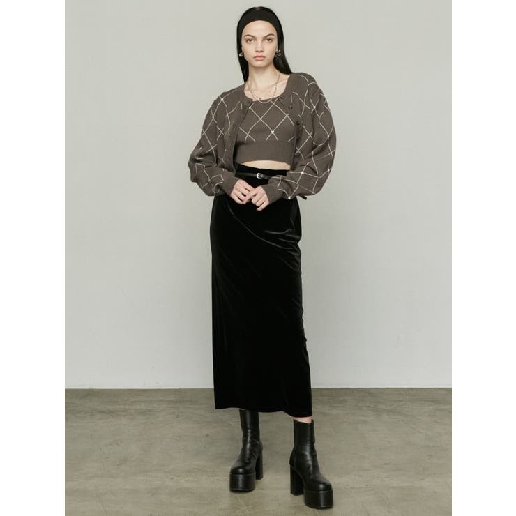 ESCADA ★ Skeroso ラメ入り ニット ショートジャケット ジャガードツインニット[品番：MKSW0059454]｜EMODA（エモダ）の
