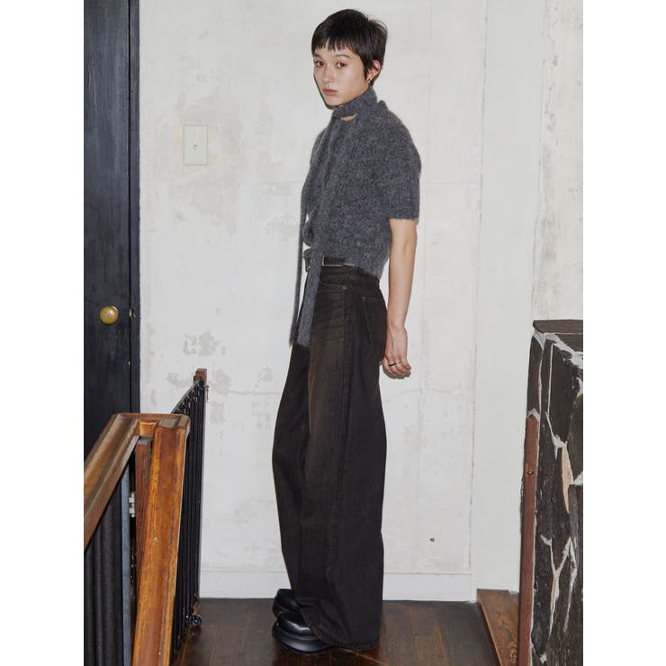 VEQUM】HALF SLEEVE KNIT CD[品番：MKSW0060637]｜EMODA（エモダ