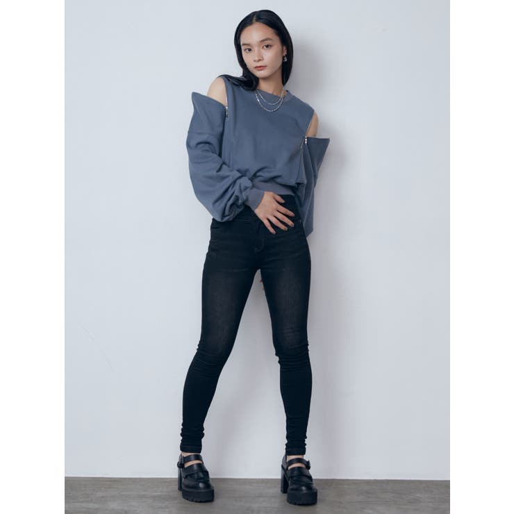 マルチオープンショートトップ | EMODA | 詳細画像23 