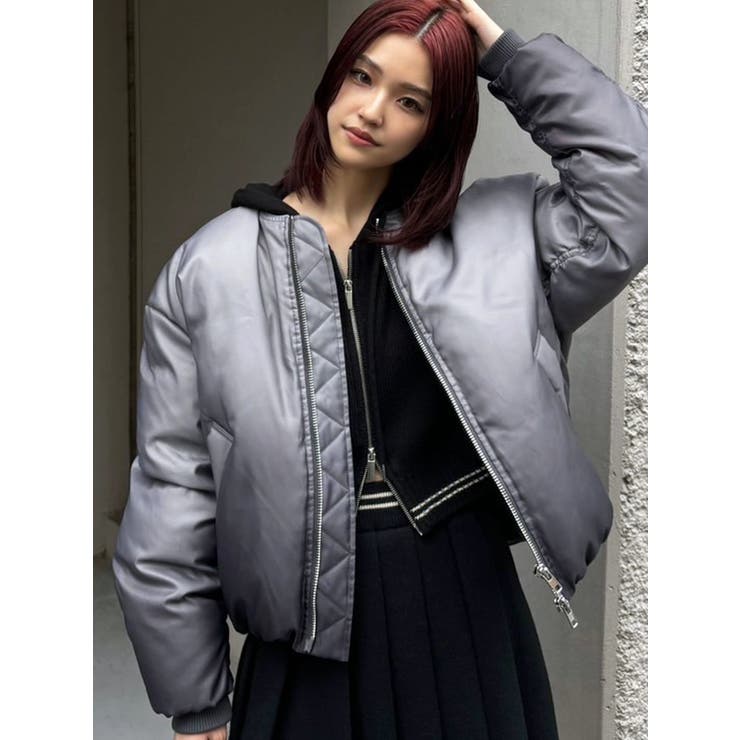 グラデーションダウンブルゾン | EMODA | 詳細画像2 