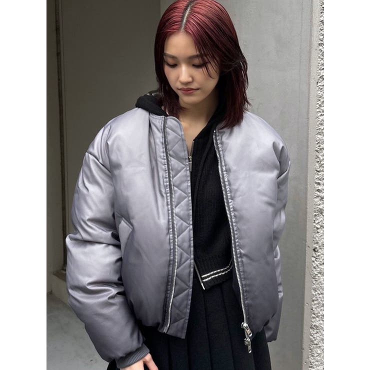 グラデーションダウンブルゾン | EMODA | 詳細画像3 