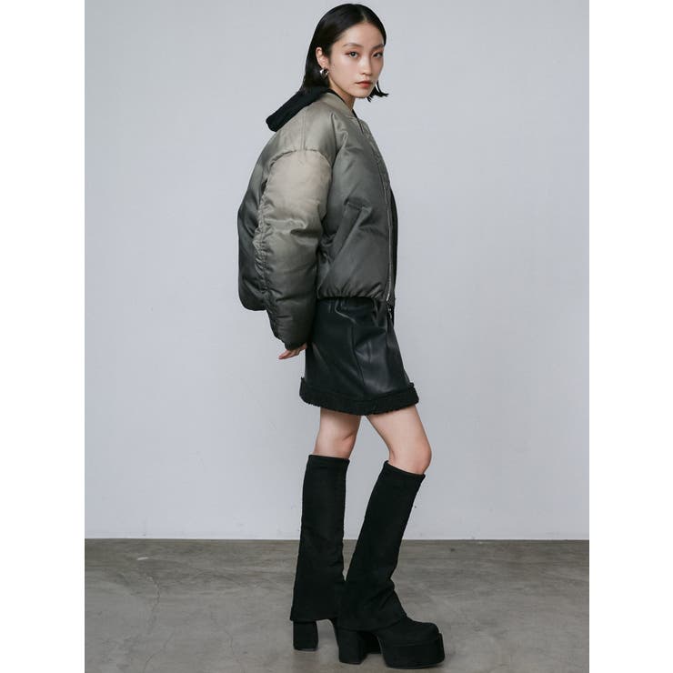 グラデーションダウンブルゾン | EMODA | 詳細画像34 