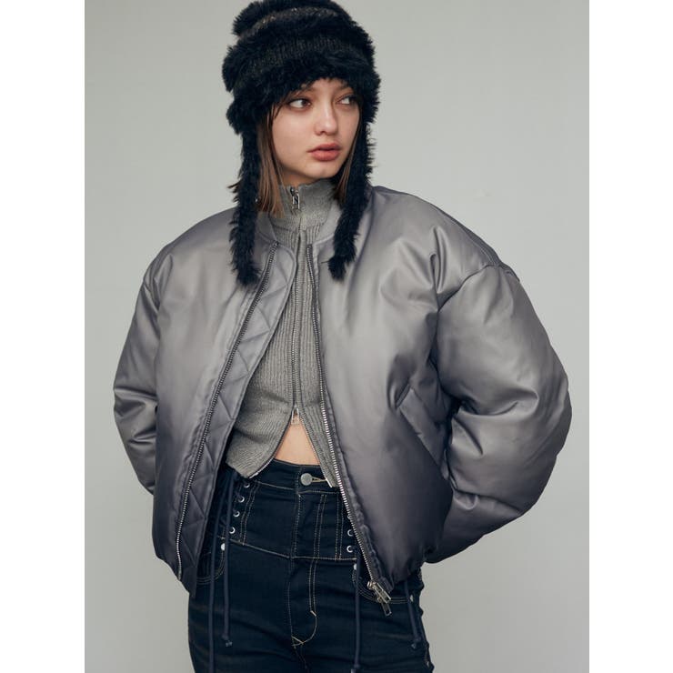 グラデーションダウンブルゾン | EMODA | 詳細画像36 