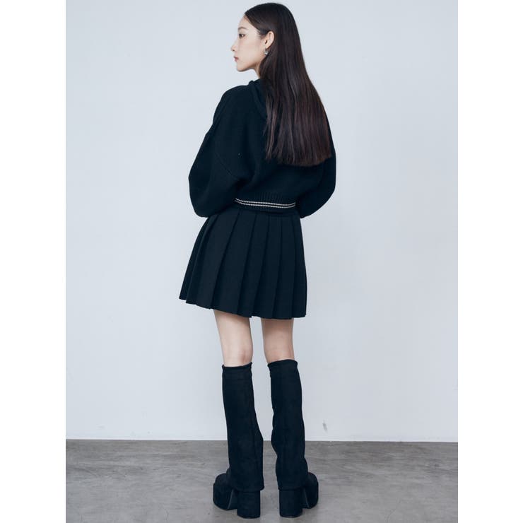 チューズニットフードカーディガン[品番：MKSW0060767]｜EMODA（エモダ  