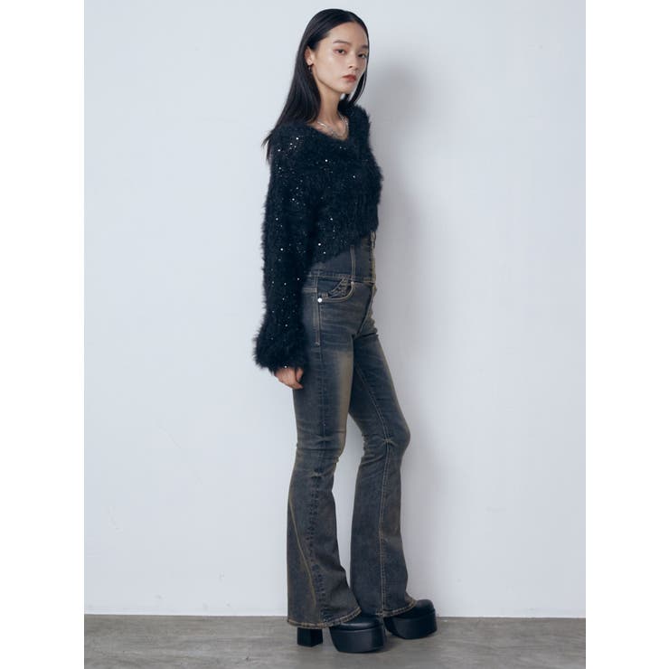 ジェニー　GENNY　カシミアシルクツインニット　タグ付き未使用新品 UNISEX ショルダージップシャギーニット – BUNNY APARTMENT