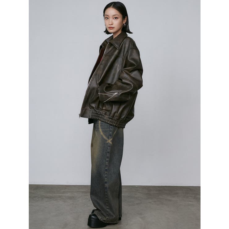 ヴィンテージライクオーバーブルゾン[品番：MKSW0062142]｜EMODA