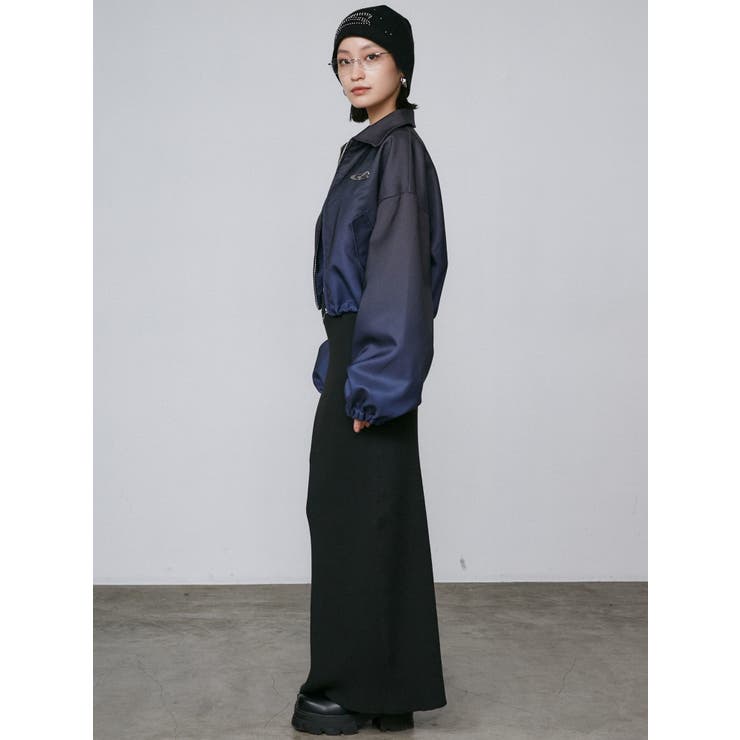 スペイシーマークショートブルゾン | EMODA | 詳細画像37 