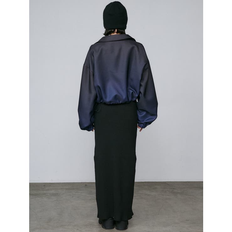 スペイシーマークショートブルゾン | EMODA | 詳細画像38 