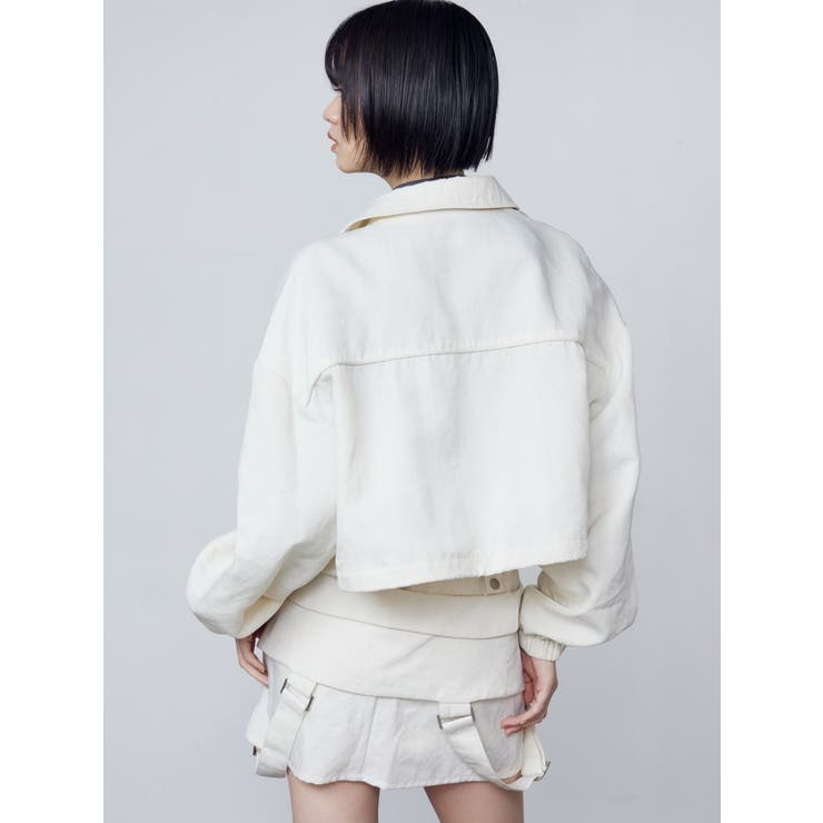 スペイシーマークショートブルゾン | EMODA | 詳細画像45 